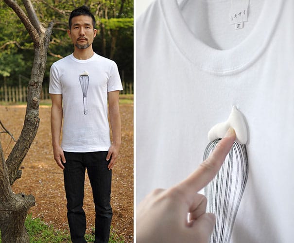 Creative t shirt design - Whisk T-shirt, white t-shirt for men